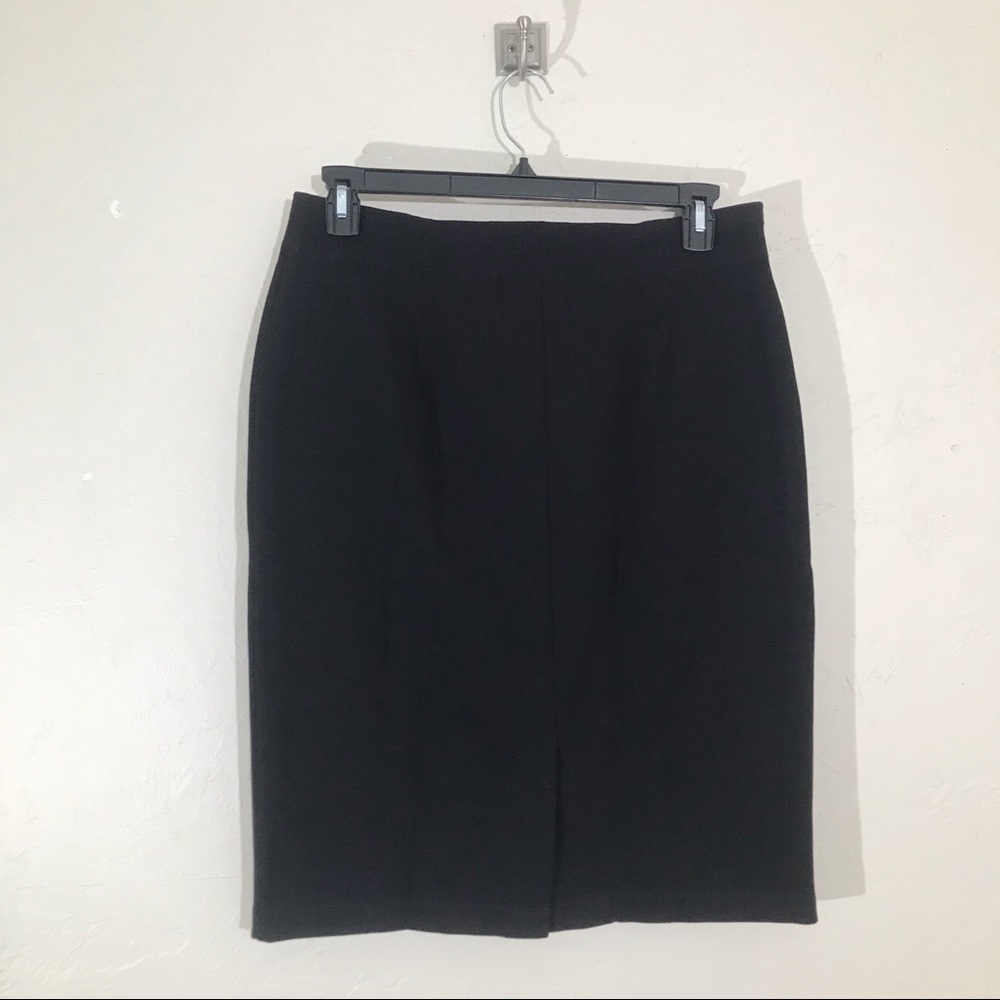 Eileen Fisher Black Pencil Skirt - Picture 3 of 7